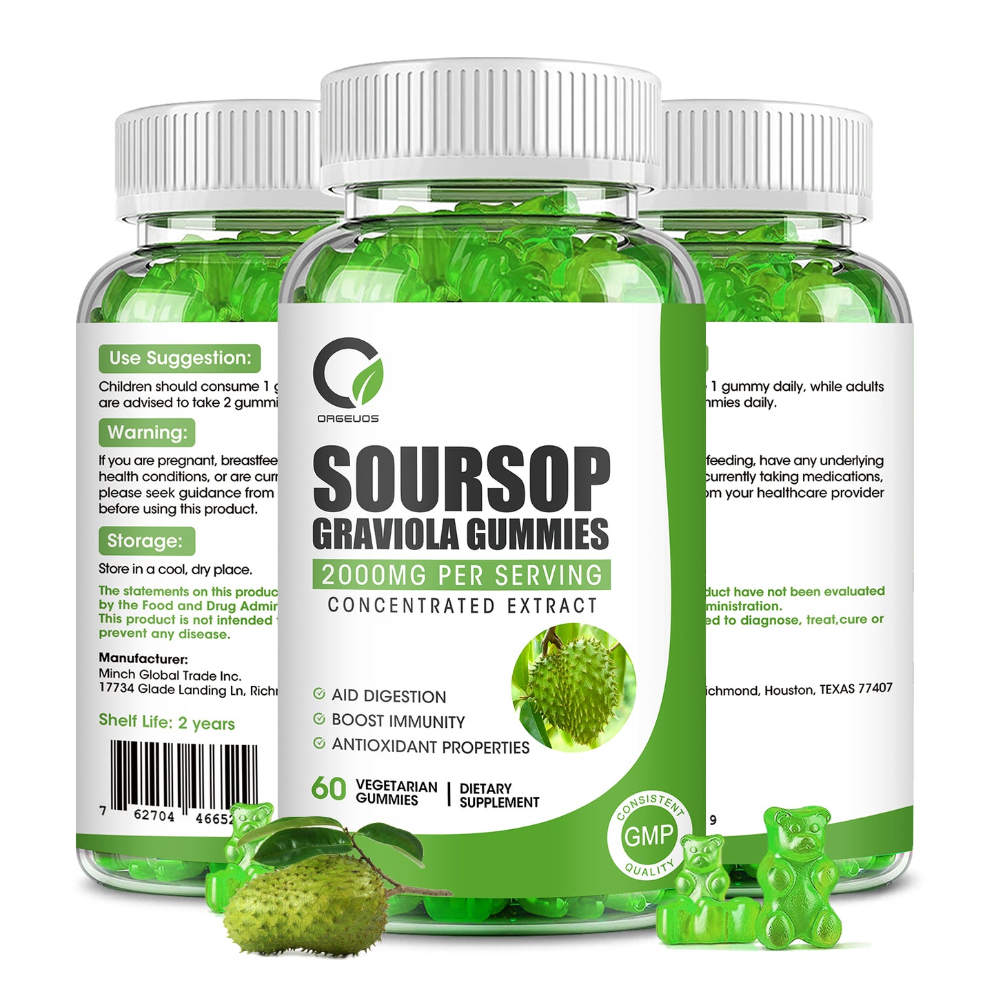 Soursop Graviola Gummies