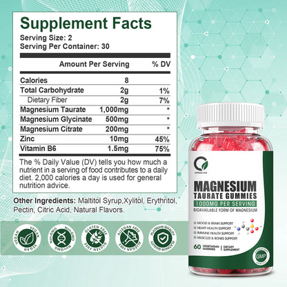 Magnesium Taurate Gummies