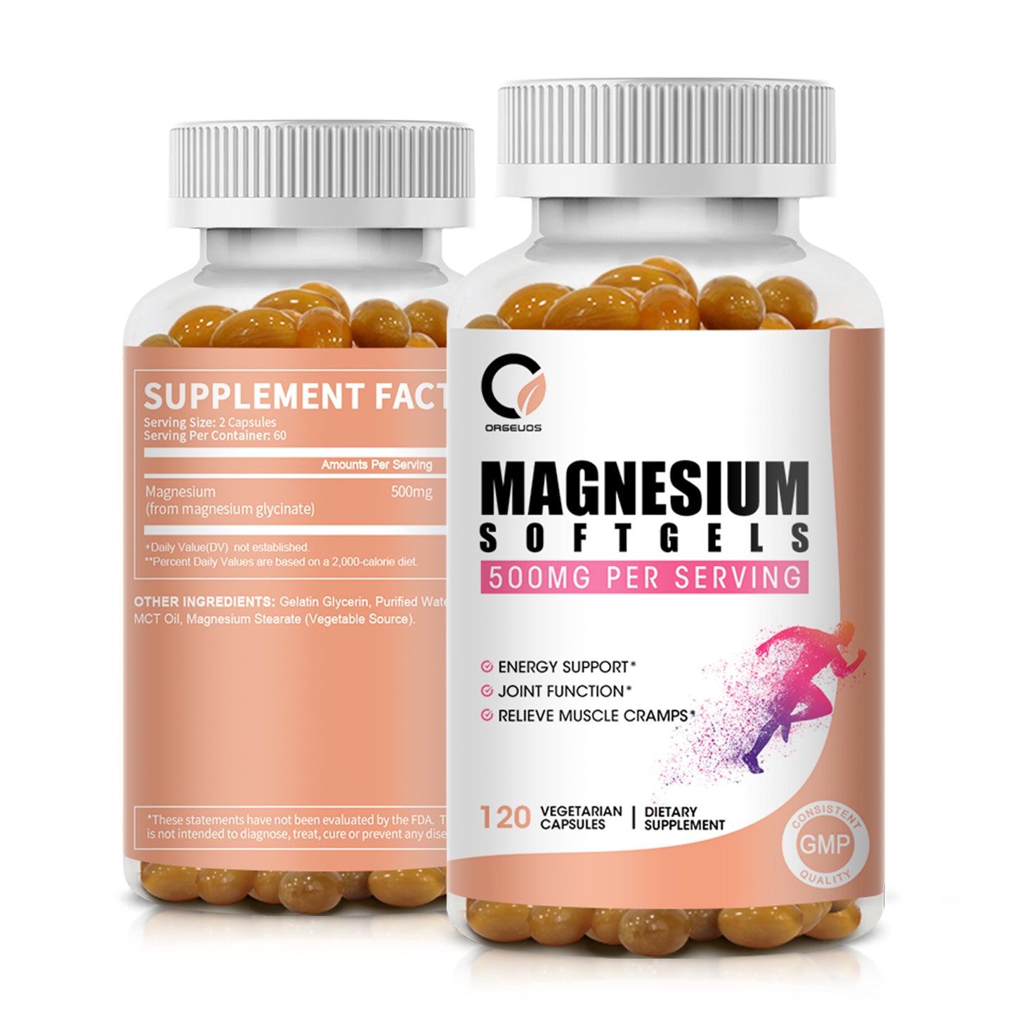 Magnesium Glycinate 500mg Capsules