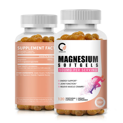 Magnesium Glycinate 500mg Capsules