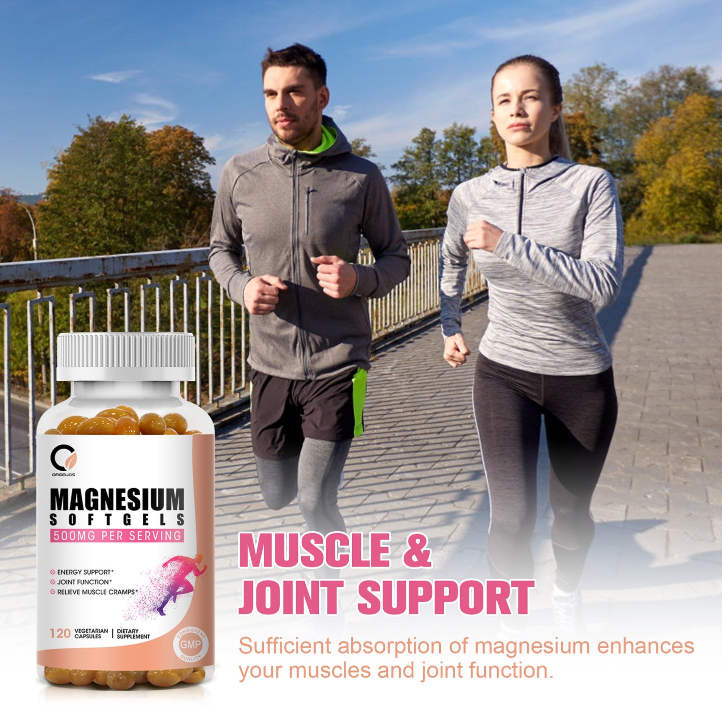 Magnesium Glycinate 500mg Capsules