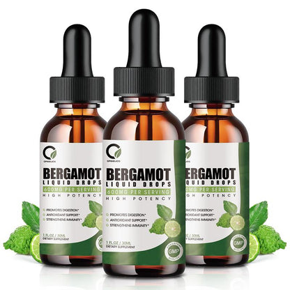 Orgeuos Citrus Bergamot 600MG Liquid Drops Dietary Supplement