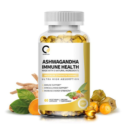 Orgeuos Ashwagandha immune Health Capsules