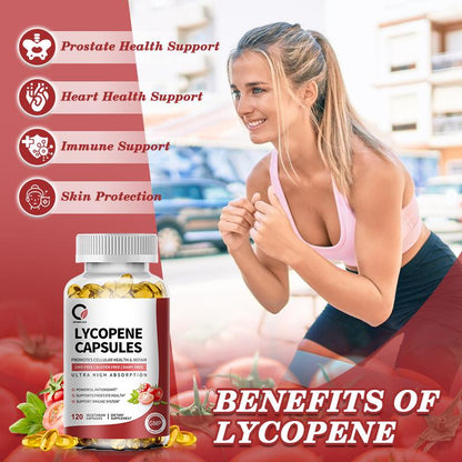 Orgeuos Lycopene 10mg Capsule Supports Prostate Health and Cardiovascular Health