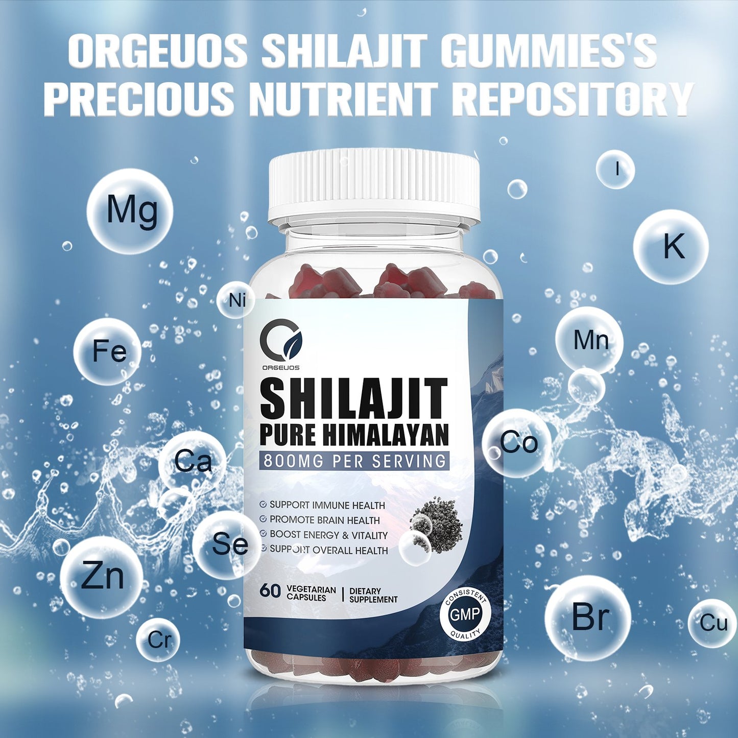 Pure Himalayan Organic Shilajit Gummies