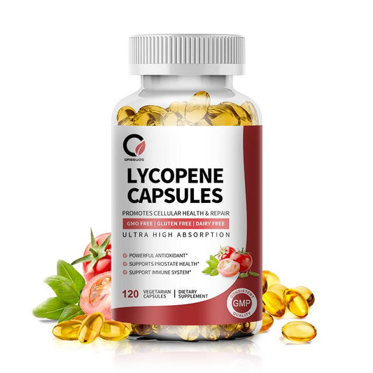 Orgeuos Lycopene 10mg Capsule Supports Prostate Health and Cardiovascular Health