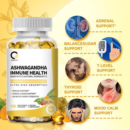 Orgeuos Ashwagandha immune Health Capsules