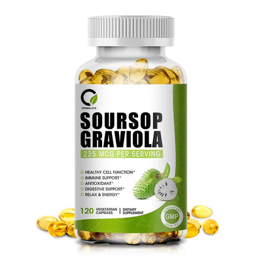 Orgeous Soursop Graviola Capsules Dietary Supplement