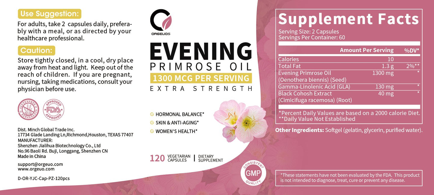 Evening Primrose Oil Capsules