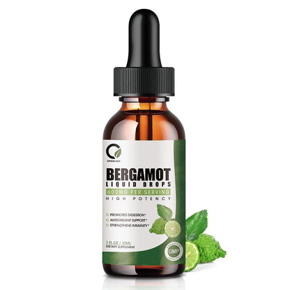 Orgeuos Citrus Bergamot 600MG Liquid Drops Dietary Supplement